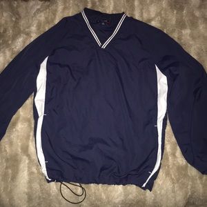 Blue & White Sport-Tek Windbreaker